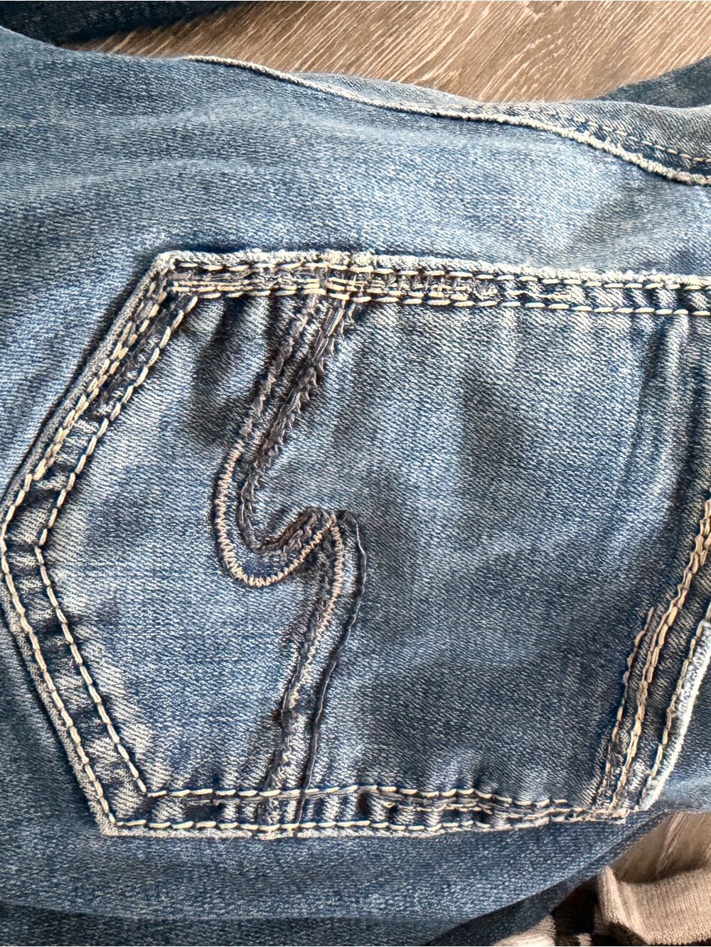 Silver Jeans Light Blue Straight-Leg Women's Jeans - Picture 3 of 4